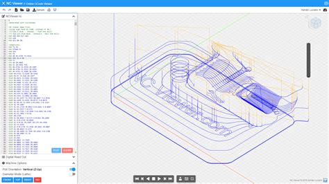 cnc fres|NC Viewer // GCode Viewer and Machine Simulator.